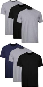 Hanes Mens Undershirt Packs, Stay-Tucked Soft
