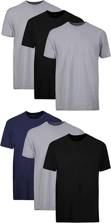 Hanes Mens Undershirt Packs, Stay-Tucked Soft