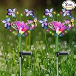 Aukora Solar Garden Lights Outdoor Waterproof, A