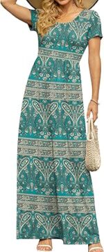 DB MOON Womens 2025 Summer Maxi Dresses Casual