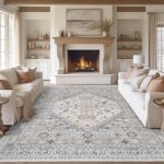 zesthome 8x10 Area Rugs for Living Room,Non-Slip