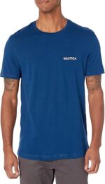 Nautica Short Sleeve Solid Crew Neck T-shirt