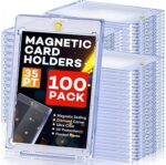 100ct Magnetic Card Holders, Magnetic 35pt One