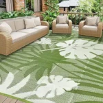Homcomoda Outdoor Rugs 8’x10’ Waterproof