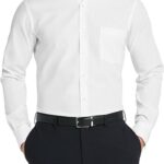 Van Heusen Men's Dress Shirt Fitted Poplin