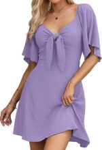 Dokotoo Womens Dresses 2025 Summer Fall Deep V