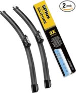 5 PLUS® Silicone Windshield Wipers 26 and 19 Inch