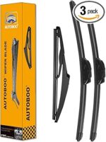 AUTOBOO 26"+16" Windshield Wipers with 10" Rear