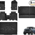 3W Ford Bronco Floor Mats & Cargo Liner & Back