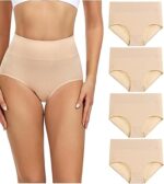 wirarpa Women's Cotton Underwear High Waisted