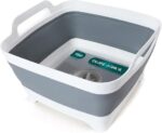 2.4 Gal(9L) Collapsible Dish Basin with Drain