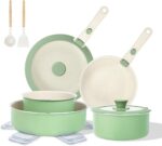 Pots and Pans Set Non Stick, 16pcs Induction