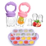 Silicone Baby Fruit Feeder & Breastmilk Popsicle