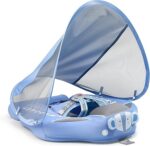 Mambobaby Baby Swim Float with Canopy & Tail