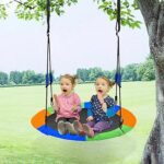 DEROFIT 40 Inch Flying Saucer Tree Swing for