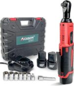 AOBEN Cordless Electric Ratchet Wrench Set, 3/8"