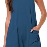 ANRABESS Womens Rompers Summer Casual Loose