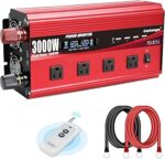 3000W Power Inverter 12V to 110V/120V DC to AC