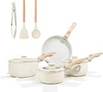 Pots and Pans Set, Non - Stick 17pcs Cookware