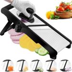 Mandoline Slicer, Adjustable Mandoline Slicer for