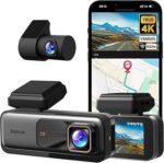 BOTSLAB 4K Dash Cam Front and Rear, 170° Ultra