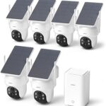 aosu Security Cameras Wireless Outdoor, 6-Cam