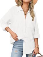 Zeagoo Womens Button Down Shirts Long Sleeve