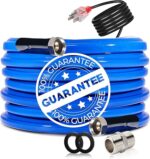 50FT Heated Water Hose for RV,-45 ℉ Antifreeze