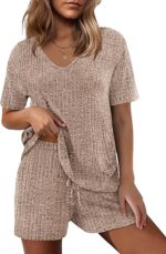 Ekouaer Womens 2 Piece Lounge Sets Summer Two
