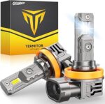 FAHREN Upgraded H11/H9/H8 Light Bulb, 40000LM