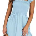 ANRABESS Women's Summer Casual Sleeveless Square