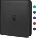 Premium Zip Card Binder 12 Pocket, Fabmaker 912