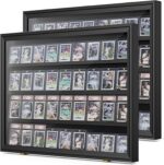 2 Pack Baseball Card Display Case, 36 Graded Card