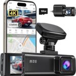 REDTIGER 4K Dash Cam Front and Rear, STARVIS 2