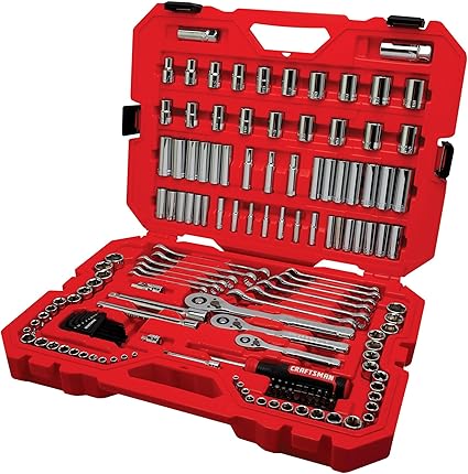 CRAFTSMAN Socket Set, 159 Piece Socket Wrench Set
