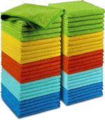 AIDEA Microfiber Cleaning Cloth, 50PK, Microfiber