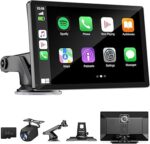 9" Wireless Apple Carplay Screen for Car with 4K Dash…