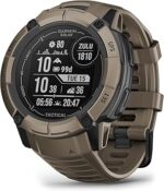 Garmin Instinct 2X Solar - Tactical Edition, Rugged GPS Smartwatch,…