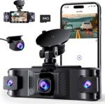 4 Channel 2.5K Dash Cam Front Rear Left Right, 170°…