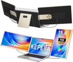 KEFEYA Laptop Screen Extender 15.6", FHD 1080P Portable Triple Monitor…