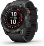 Garmin fēnix 7X Pro Solar, Multisport GPS Smartwatch, Built-in Flashlight,…
