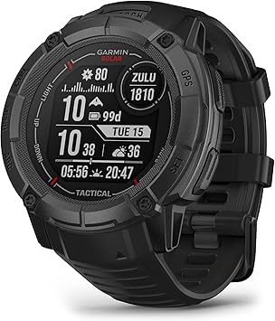 Garmin Instinct 2X Solar - Tactical Edition, Rugged GPS Smartwatch,…