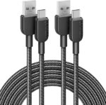 Anker USB A to USB C Cable, Charger Cord (2…