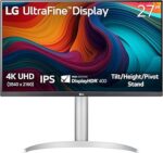 LG 27UP650K-W 27-inch Ultrafine 4K UHD (3840 x 2160) IPS…