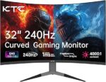 KTC 32 Inch 240Hz Curved Gaming Monitor, 2K 1440P Computer…