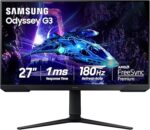 Samsung 27-Inch Odyssey G3 (G30D) Series FHD Gaming Monitor, 1ms,…