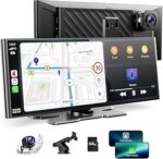 Volam 9.26'' Carplay Screen for Car with 4K Dash Cam,…