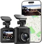 Dash Cam 2K, WiFi Dashcams with APP, External GPS, 1.5''…