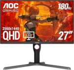 AOC Q27G3XMN 27" QHD Gaming Monitor, 2560x1440, Mini LED, 180Hz…