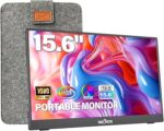 InnoView Portable Monitor 15.6" 1080P for Laptop with Protective Sleeve,…